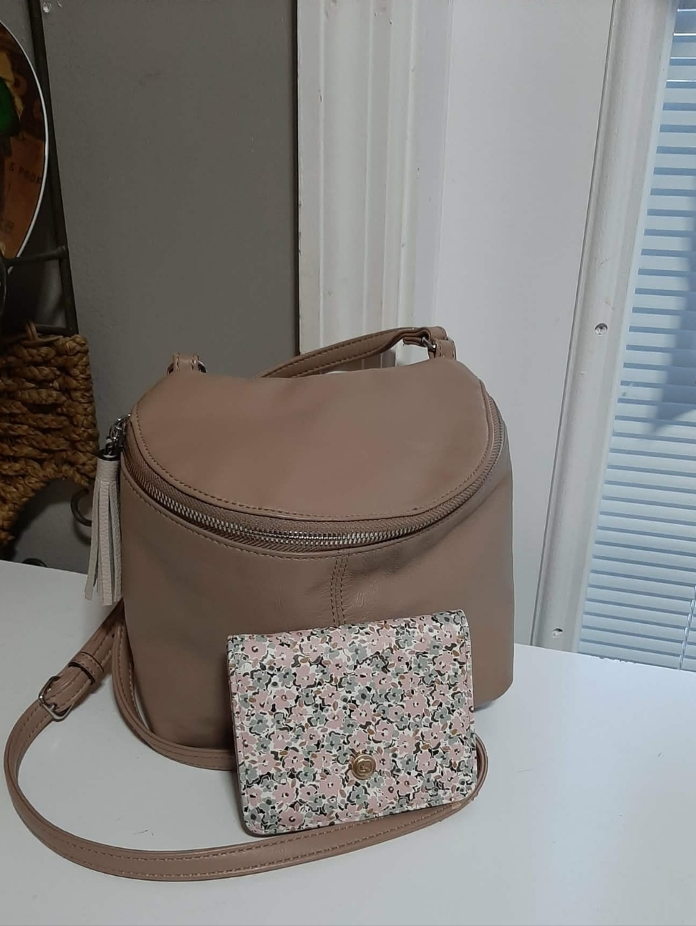 TIGNANELLO Crescent Crossbody Bag & Wallet 2 Pc Set